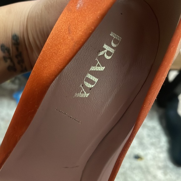 Silk PRADA HEELS - Picture 8 of 13